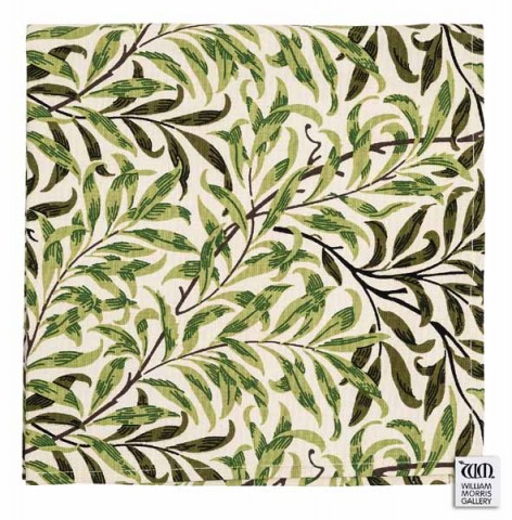 Willow Bough Green napkin pack 4